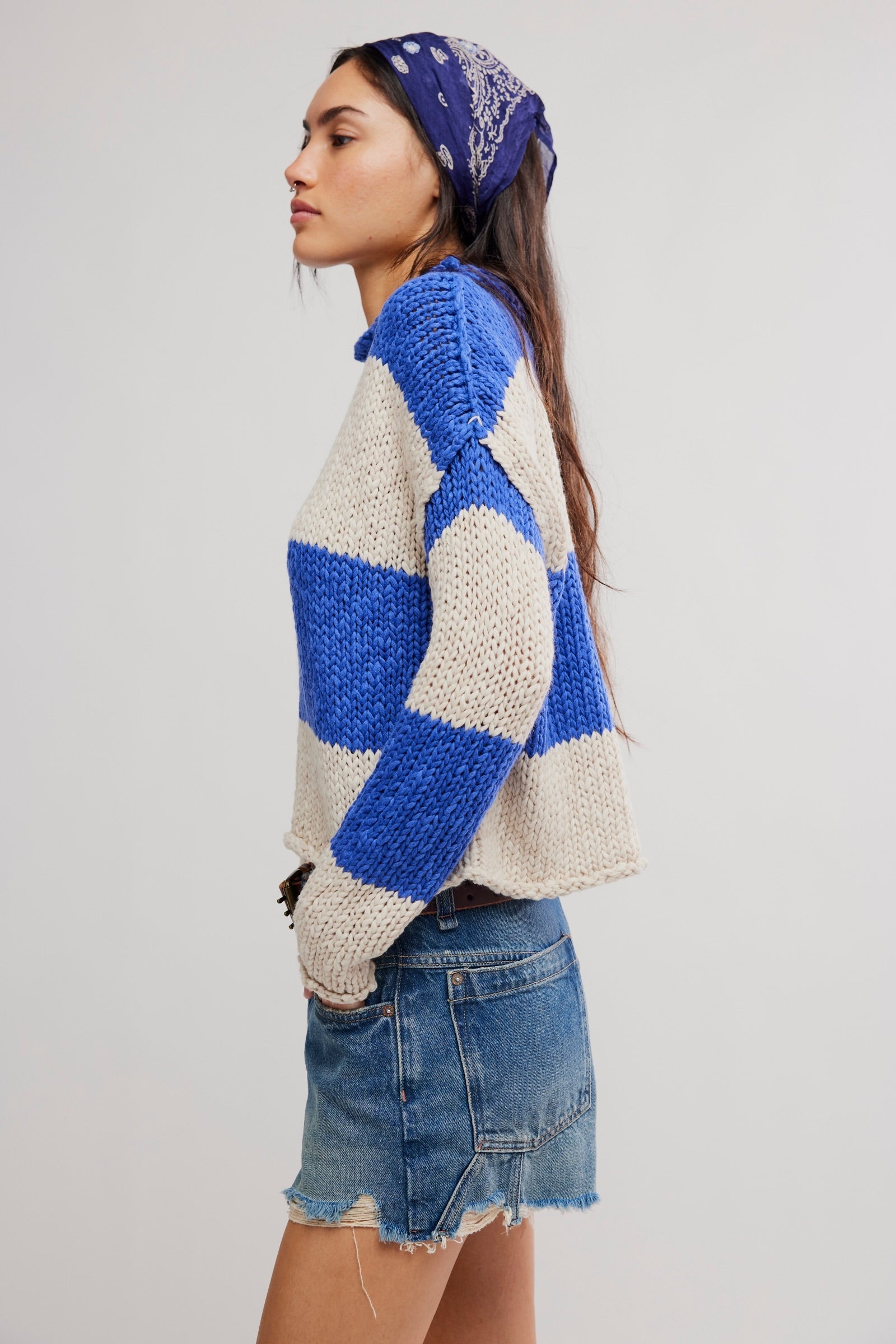 opal rugby stripe sweater