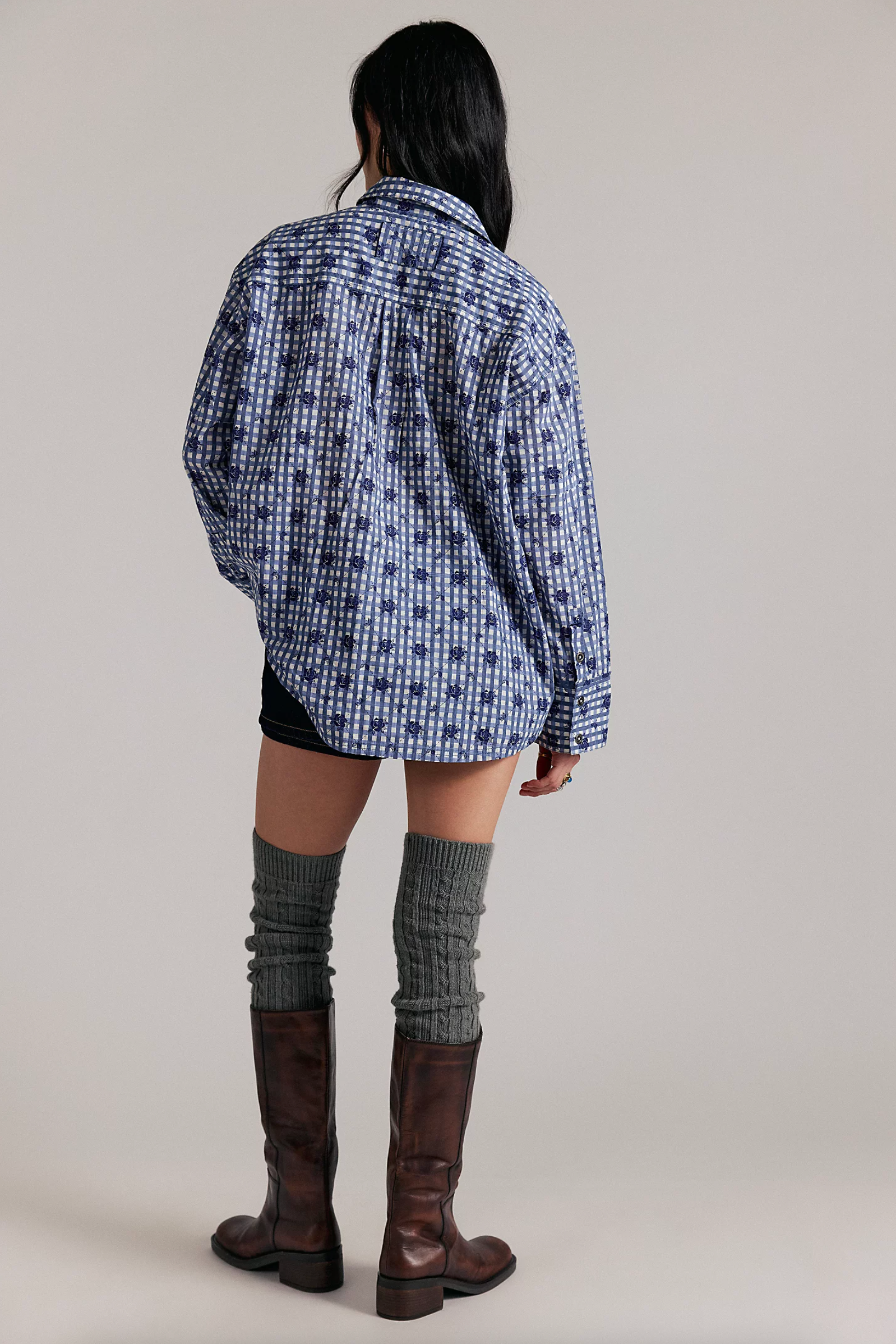 hidden flower camo top